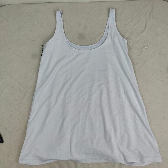 Set Active Swim Terry Tunic Cover Up Womens Small Ice Blue Scoopneck Beach NWT - Picture 2 of 5